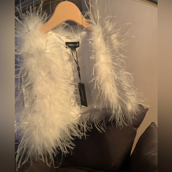 La Marque DIDINA | FEATHER SHRUG - Picture 3 of 5